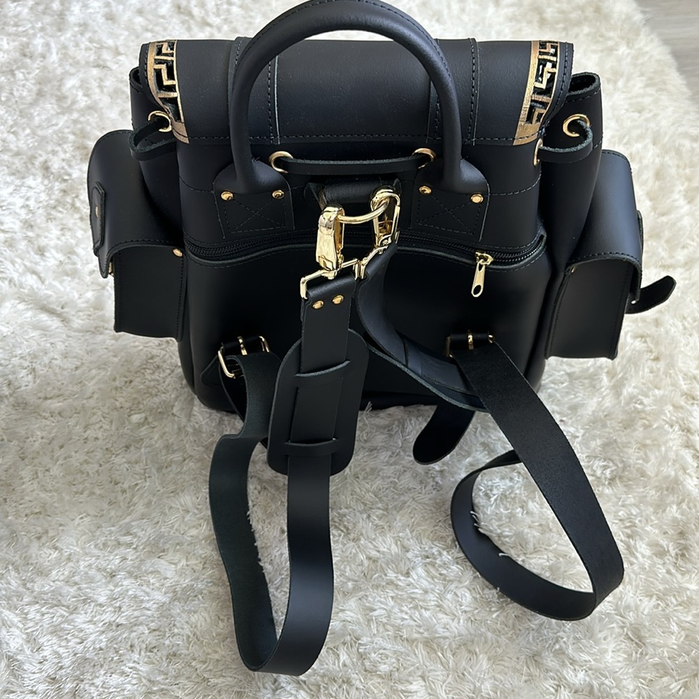GRAFEA HARI II GREEK BLACK BACKPACK - Picture 2 of 16